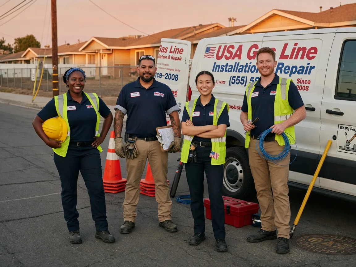 Gas Line Installation company in Zirconia, NC
